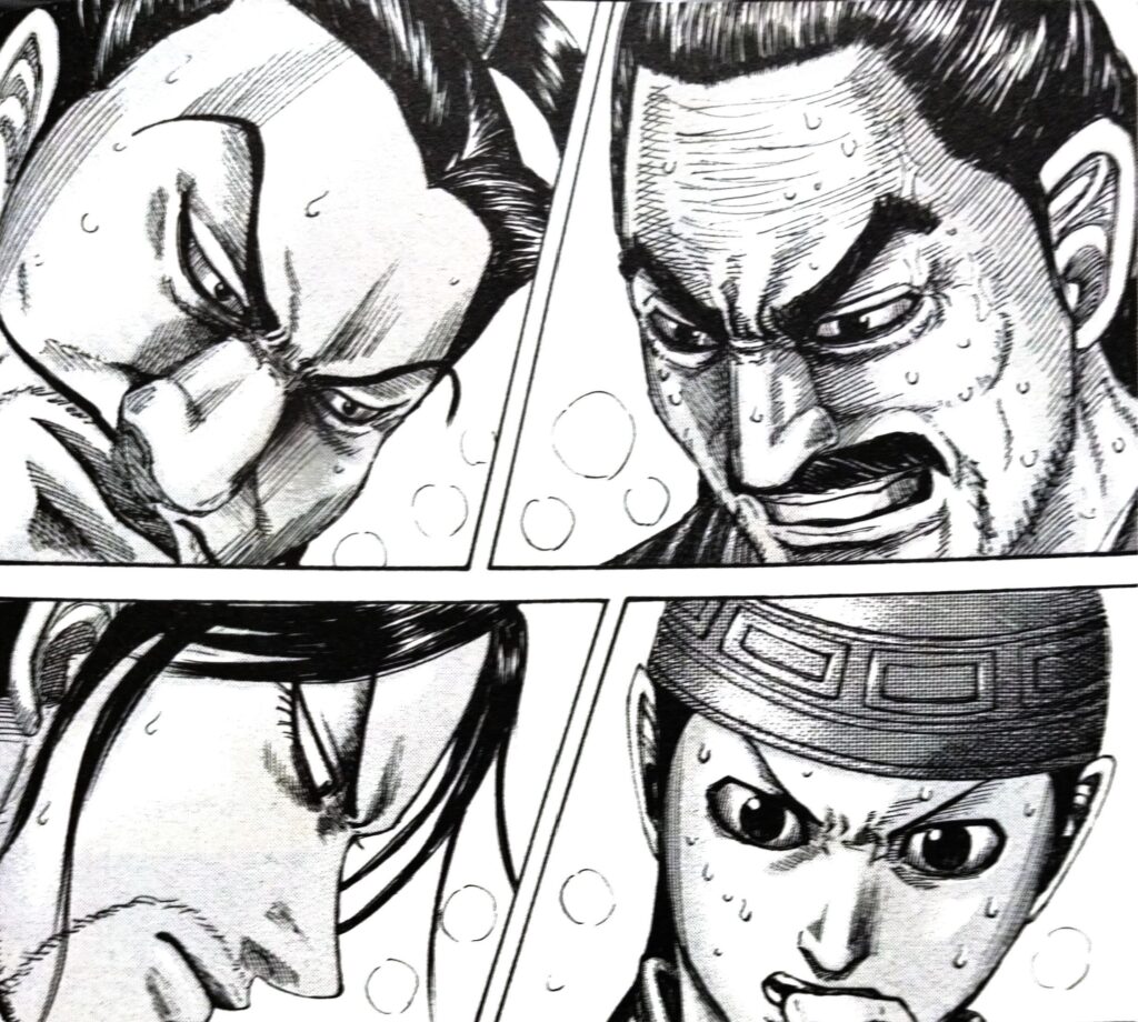 キングダム、戦術会議、昌平君